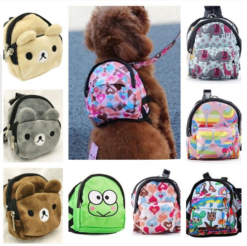 Dog pet backpack harness with - dog,