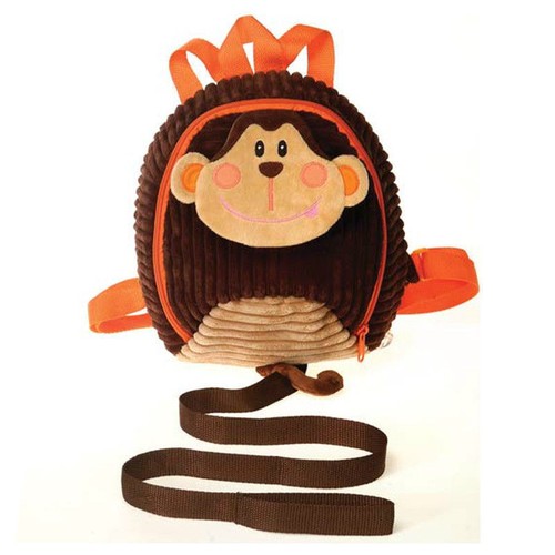 Backpack plush monkey - backpack,